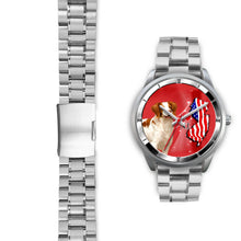 Load image into Gallery viewer, Cute Brittany Dog New Jersey Christmas Special Wrist Watch-Free Shipping