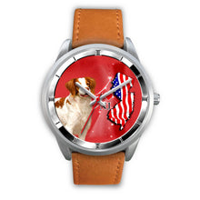 Load image into Gallery viewer, Cute Brittany Dog New Jersey Christmas Special Wrist Watch-Free Shipping
