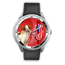 Load image into Gallery viewer, Cute Brittany Dog New Jersey Christmas Special Wrist Watch-Free Shipping