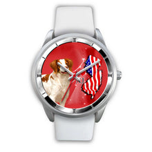 Load image into Gallery viewer, Cute Brittany Dog New Jersey Christmas Special Wrist Watch-Free Shipping