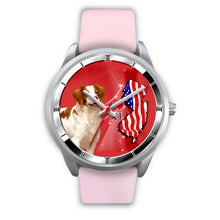 Load image into Gallery viewer, Cute Brittany Dog New Jersey Christmas Special Wrist Watch-Free Shipping