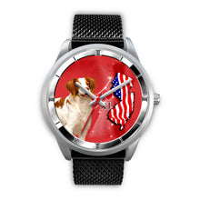 Load image into Gallery viewer, Cute Brittany Dog New Jersey Christmas Special Wrist Watch-Free Shipping
