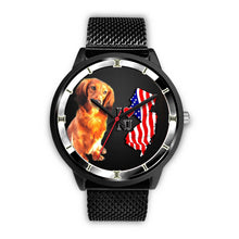 Load image into Gallery viewer, Cute Dachshund Dog New Jersey Christmas Special Wrist Watch-Free Shipping