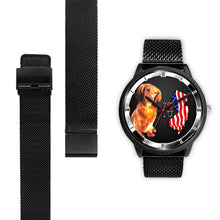 Load image into Gallery viewer, Cute Dachshund Dog New Jersey Christmas Special Wrist Watch-Free Shipping