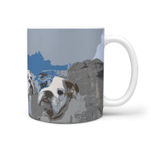 Load image into Gallery viewer, Bulldog Rushmore Print 360 White Mug-Free Shipping
