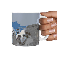 Load image into Gallery viewer, Bulldog Rushmore Print 360 White Mug-Free Shipping