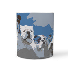 Load image into Gallery viewer, Bulldog Rushmore Print 360 White Mug-Free Shipping