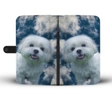 Load image into Gallery viewer, Cute Maltese Dog Print Wallet Case-Free Shipping