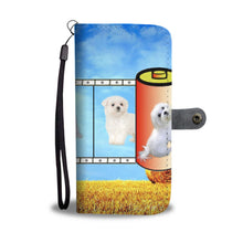 Load image into Gallery viewer, Cute Maltese film reel Print Wallet Case-Free Shipping