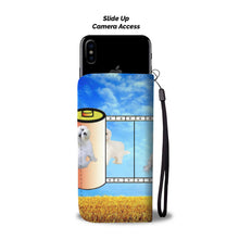 Load image into Gallery viewer, Cute Maltese film reel Print Wallet Case-Free Shipping