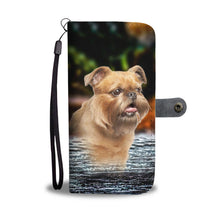 Load image into Gallery viewer, Brussels Griffon Print Wallet Case-Free Shipping