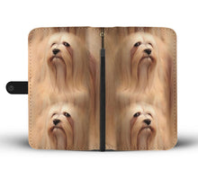 Load image into Gallery viewer, Cute Lhasa Apso Dog Print Wallet Case-Free Shipping