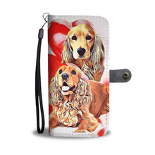 Load image into Gallery viewer, Cocker Spaniel Wallet Case- Free Shipping