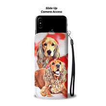 Load image into Gallery viewer, Cocker Spaniel Wallet Case- Free Shipping