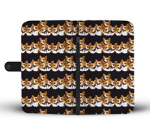 Load image into Gallery viewer, Cardigan Welsh Corgi Pattern Print Wallet Case-Free Shipping