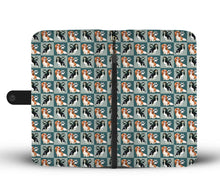 Load image into Gallery viewer, Cavalier King Charles Spaniel Pattern Print Wallet Case-Free Shipping