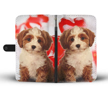 Load image into Gallery viewer, Cute Cavapoo Dog Wallet Case- Free Shipping