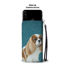 Load image into Gallery viewer, Cute Cavalier King Charles Spaniel Dog Print Wallet Case-Free Shipping
