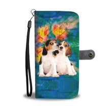 Load image into Gallery viewer, Cute Beagle Dog Print Wallet Case-Free Shipping