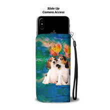 Load image into Gallery viewer, Cute Beagle Dog Print Wallet Case-Free Shipping