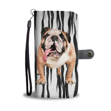 Load image into Gallery viewer, Bulldog Print Wallet Case-Free Shipping