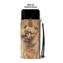 Load image into Gallery viewer, Brussels Griffon Dog Print Wallet Case-Free Shipping
