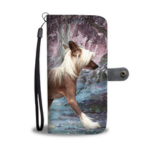 Load image into Gallery viewer, Chinese Crested Dog Print Wallet Case-Free Shipping