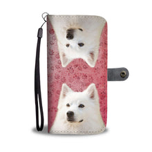 Load image into Gallery viewer, Cute American Eskimo Dog Print Wallet Case-Free Shipping