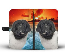 Load image into Gallery viewer, Cute Newfoundland Dog Wallet Case- Free Shipping