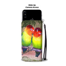 Load image into Gallery viewer, Cute LoveBird Print Wallet Case-Free Shipping