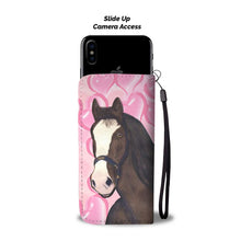 Load image into Gallery viewer, Clydesdale horse Print Wallet Case-Free Shipping