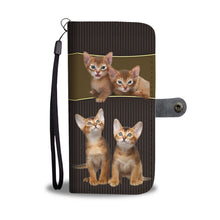 Load image into Gallery viewer, Abyssinian cat Print Wallet Case-Free Shipping