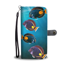 Load image into Gallery viewer, Achilles Tang (Acanthurus Achilles) Fresh Water Fish Print Wallet Case-Free Shipping