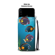 Load image into Gallery viewer, Achilles Tang (Acanthurus Achilles) Fresh Water Fish Print Wallet Case-Free Shipping