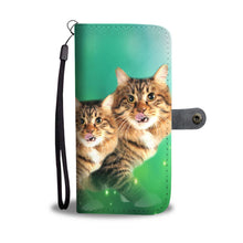 Load image into Gallery viewer, Cute American Bobtail Print Wallet Case-Free Shipping