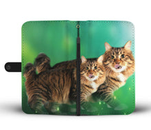 Load image into Gallery viewer, Cute American Bobtail Print Wallet Case-Free Shipping