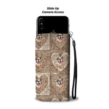 Load image into Gallery viewer, Bulldog In heart Print Wallet Case-Free Shipping