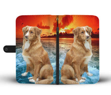 Load image into Gallery viewer, Cute Nova Scotia Duck Tolling Retriever Wallet Case- Free Shipping