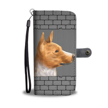 Load image into Gallery viewer, Cute Basenji Printed on wall Wallet Case-Free Shipping
