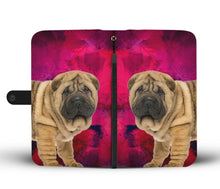 Load image into Gallery viewer, Chinese Shar-Pei Dog Wallet Case- Free Shipping