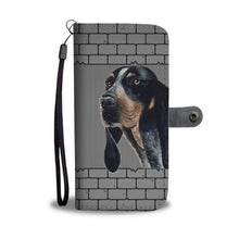 Load image into Gallery viewer, Cute Bluetick Coonhound Dog Printed on wall Wallet Case-Free Shipping