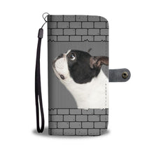 Load image into Gallery viewer, Cute Boston Terrier Printed on wall Wallet Case-Free Shipping