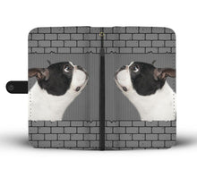 Load image into Gallery viewer, Cute Boston Terrier Printed on wall Wallet Case-Free Shipping
