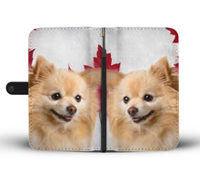 Load image into Gallery viewer, Cute Pomeranian Print Wallet Case- Free Shipping