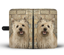 Load image into Gallery viewer, Cute Cairn Terrier Print Wallet Case- Free Shipping
