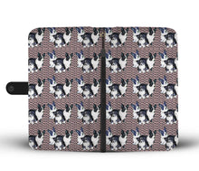Load image into Gallery viewer, Cardigan Welsh Corgi 2nd Pattern Print Wallet Case-Free Shipping