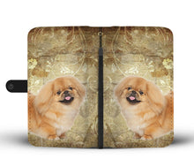 Load image into Gallery viewer, Cute Pekingese Dog Print Wallet Case- Free Shipping