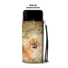 Load image into Gallery viewer, Cute Pekingese Dog Print Wallet Case- Free Shipping