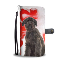 Load image into Gallery viewer, Bouvier des Flandres Print Wallet Case- Free Shipping