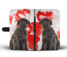 Load image into Gallery viewer, Bouvier des Flandres Print Wallet Case- Free Shipping